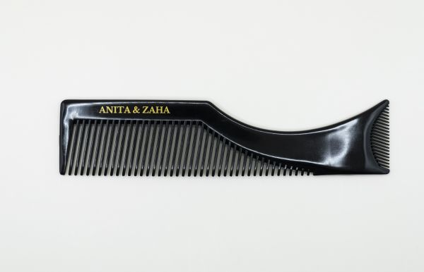 Tema: Peine para barba y bigote ANITA &amp; ZAHA – Acetato de celulosa – Fabricación francesa